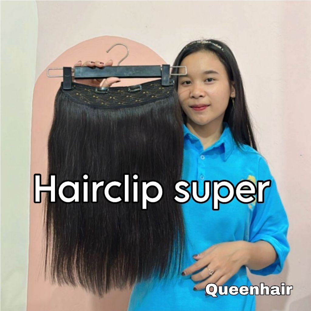 Hairclip super 20 cm - 60 cm natural/smoothing/warna