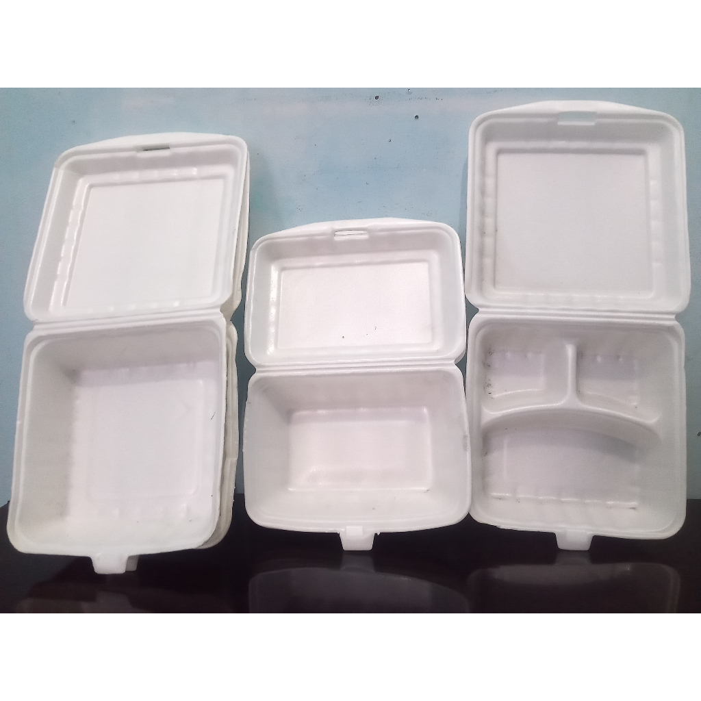 Styrofoam Bubur/Jajan/ Nasi Polos Berbagai Ukuran Lux -1,Lux -3, Lux -3s