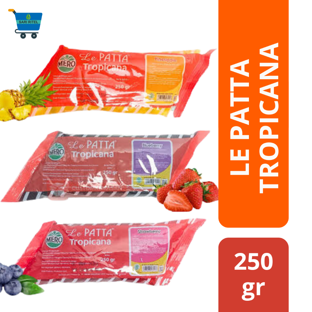 

LE PATTA TROPICANA 250gr / MERO Selai Buah Pilihan