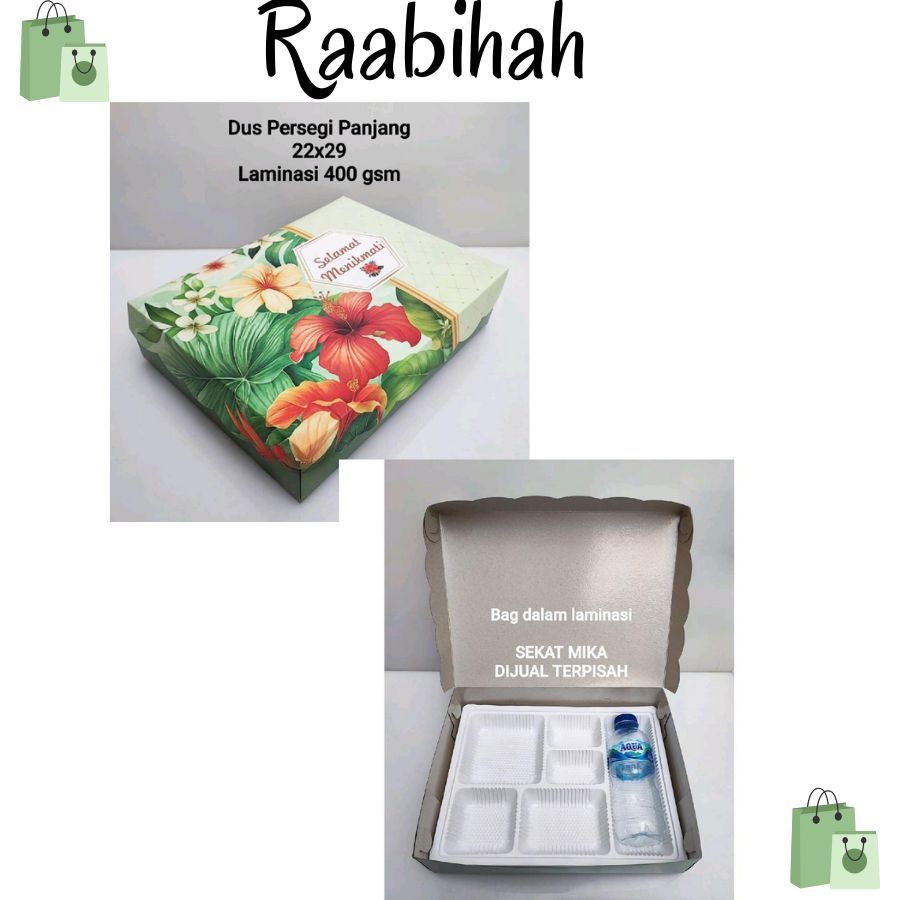 

Dus Nasi Premium Motif Tropical 20X27 Cm Isi 50 Pcs Kotak Besek Persegi Panjang Elegan Untuk Catering Dan Hajatan