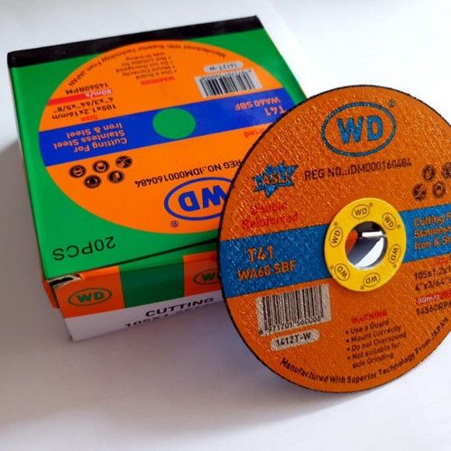 WD Batu Gerinda Potong 4"x1.2mm / Cutting Wheel / Batu Cutting WD 4 Inch 1 Pak