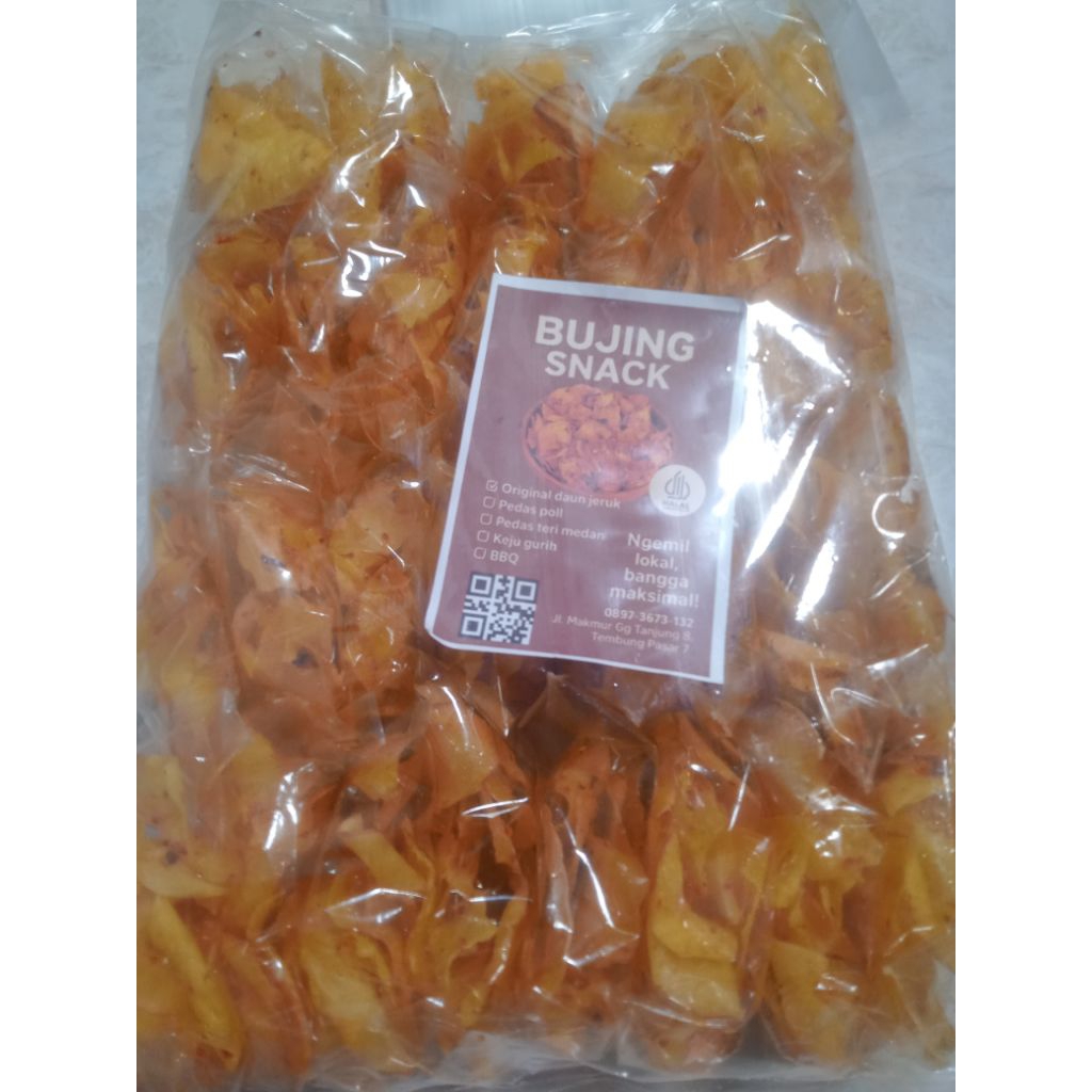 

keripik singkong Pedas Teri Medan Nampol 1 Pack
