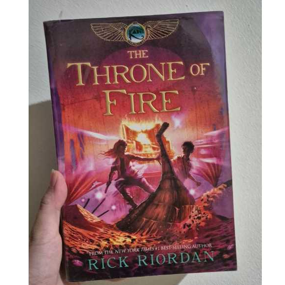 The Throne of Fire - Rick Riordan (Preloved)