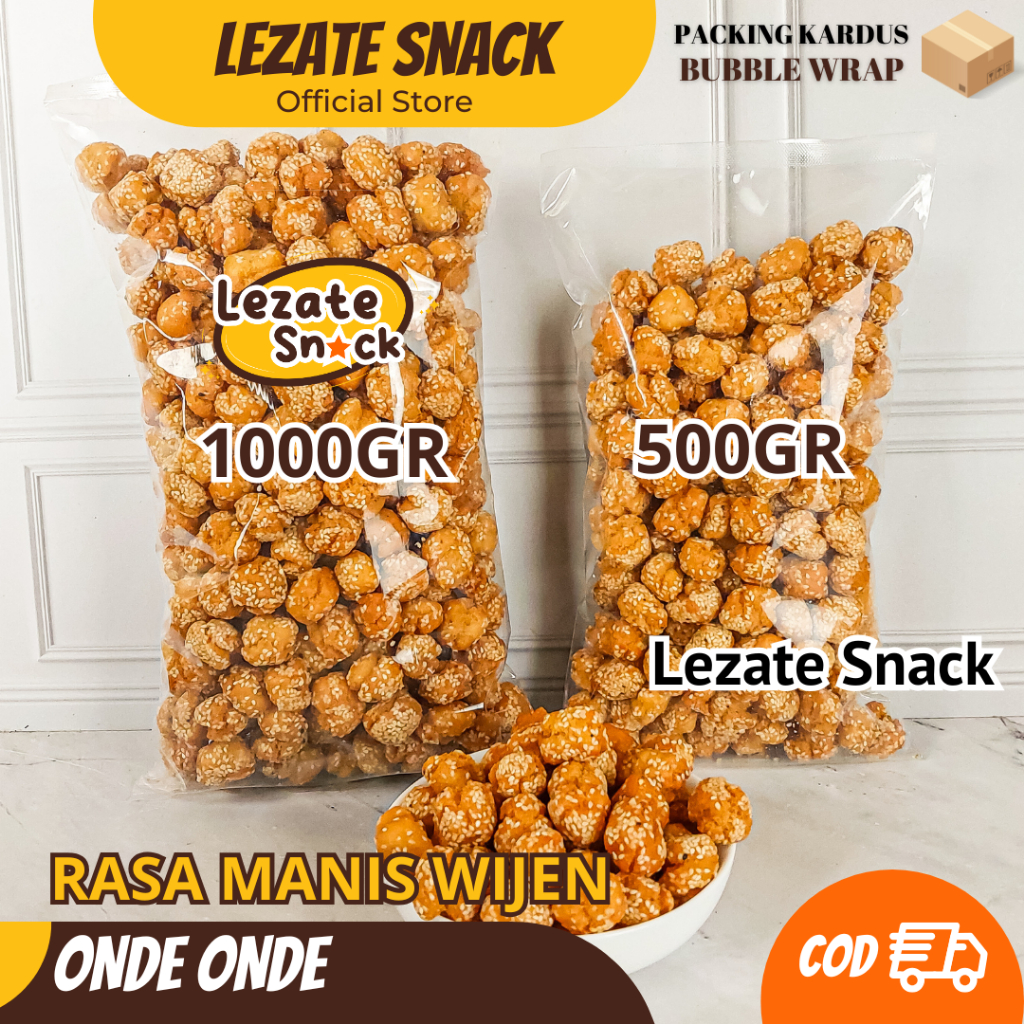 

Onde Onde Mini Kering 1KG Murah Enak Renyah KiloanEmpuk Kualitas Premium / Kue Jadul Onde Onde Ketawa Mini Ondeonde Pecah Rasa Mocca LEZATE SNACK