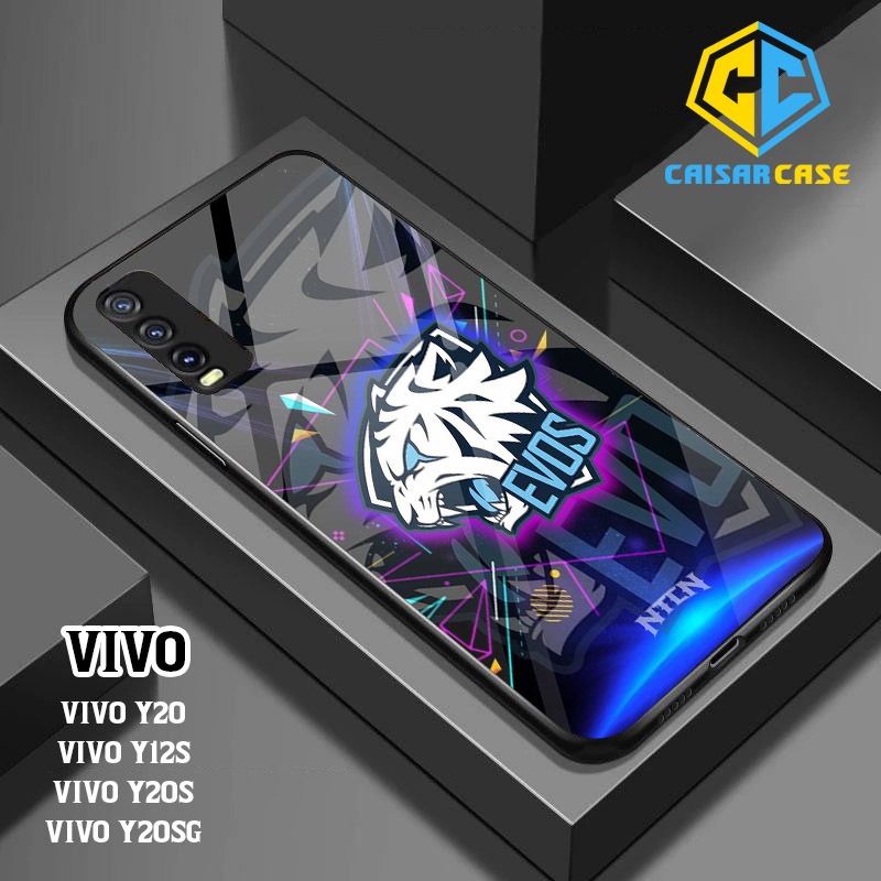 Kaisar Case - Case Hp Vivo Y20 / Y20s / Y12s (2D02) Fashion Casing EVOS LEGEND Silikon Kesing Hardca