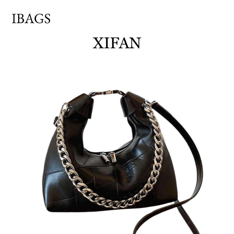 [IBAGS] Tas Selempang Brand XIFAN Wanita Fashion Slingbag Rantai Elegant