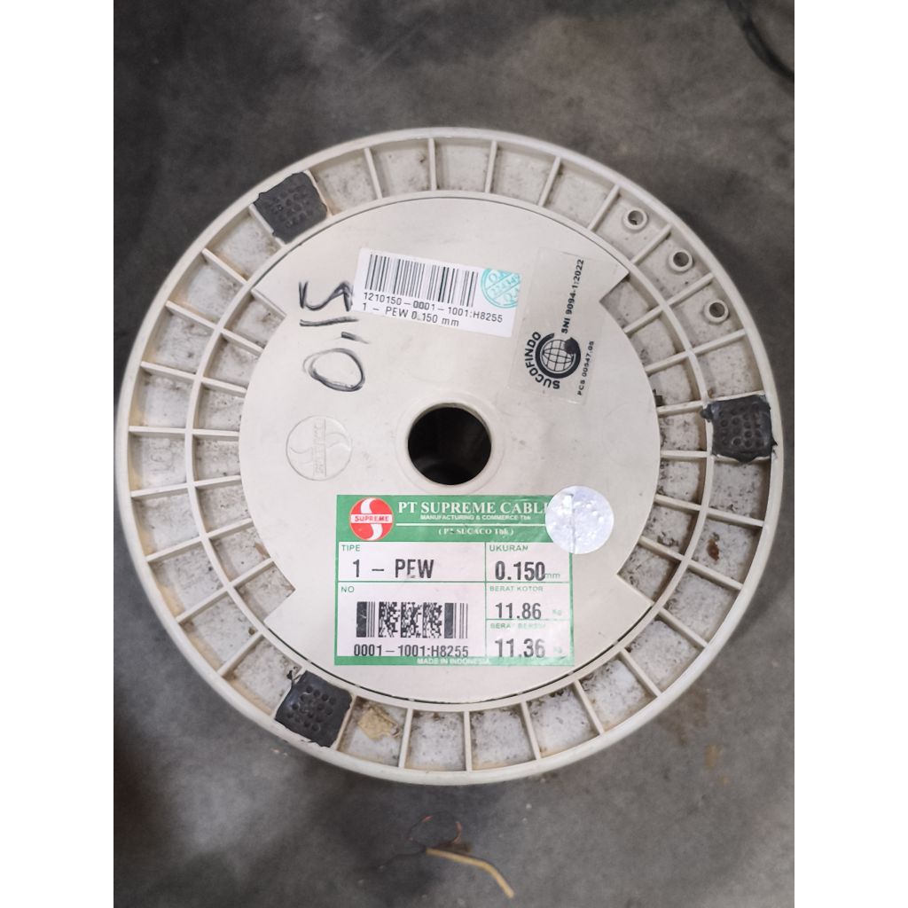 kawat email tembaga supreme 0,15