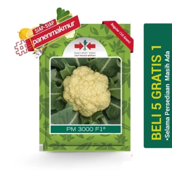 Cap Panah Merah - Benih Bunga Kol PM 3000 F1 Isi 10 Gram