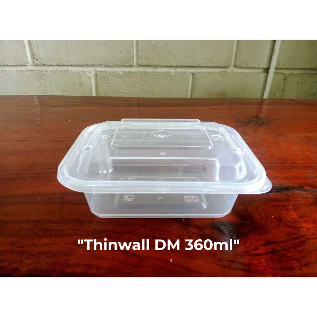 

THINWALL DM 360 ML ISI 50 PCS