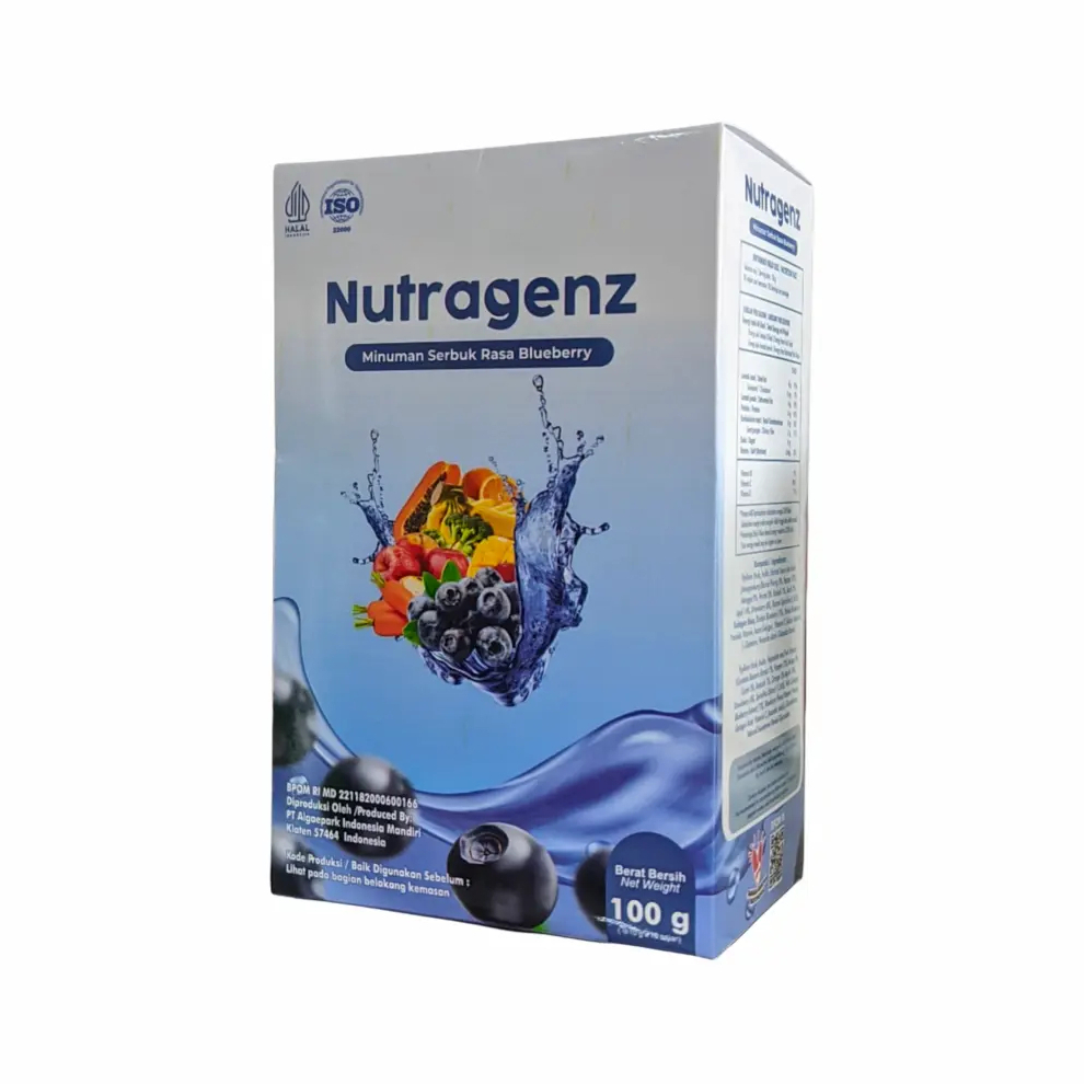 

NUTRAGENZ Minuman Serbuk Rasa Blueberry 100gr