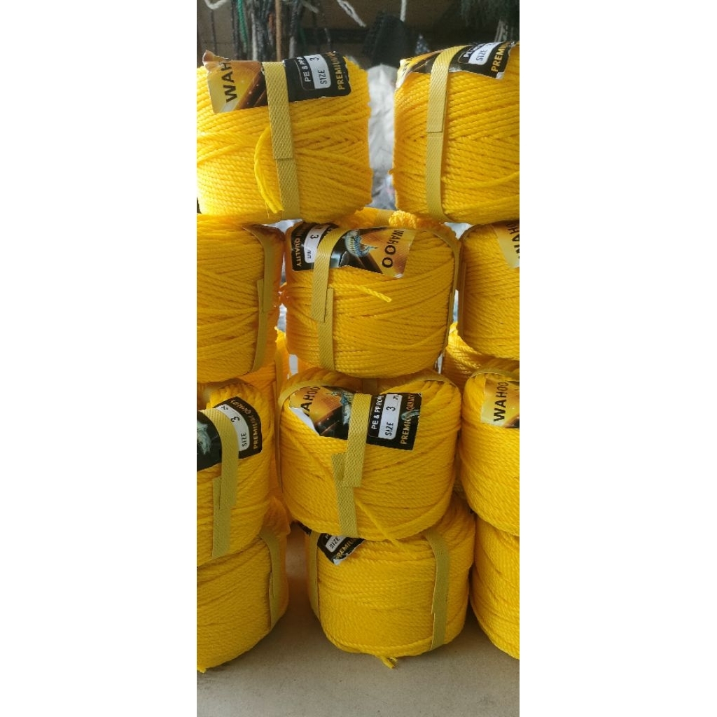 

Tali Tambang PE 3mm/roll Murah