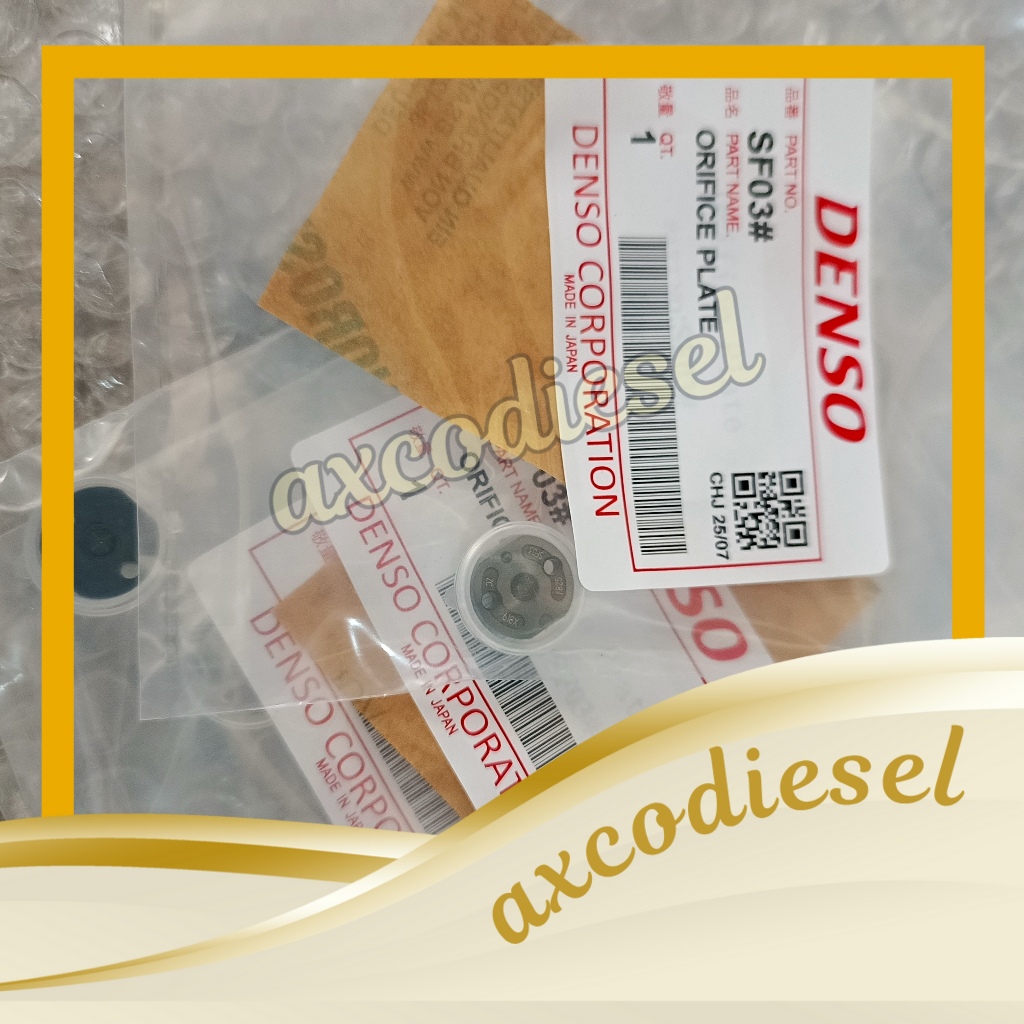 Control Valve Fortuner Valve Seat Injektor SF03 Hilux Innova 2.5 Orifice Plate Denso