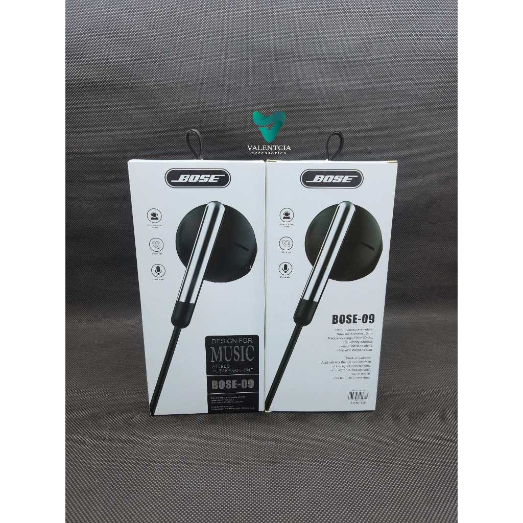 HEADSET / HANDSFREE BOSE-09 SUPER BASS