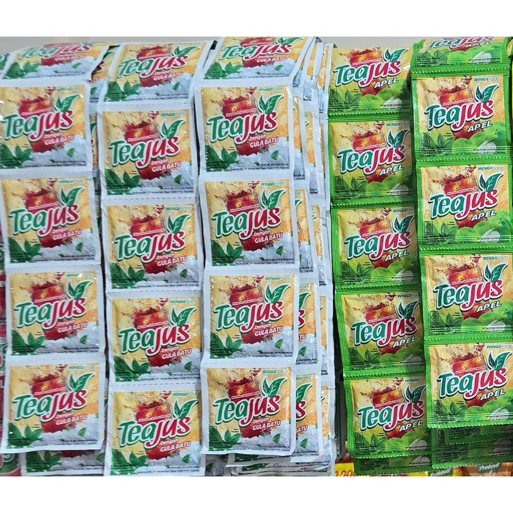 

TEAJUS MINUMAN INSTANT 1RENCENG [10PCS]