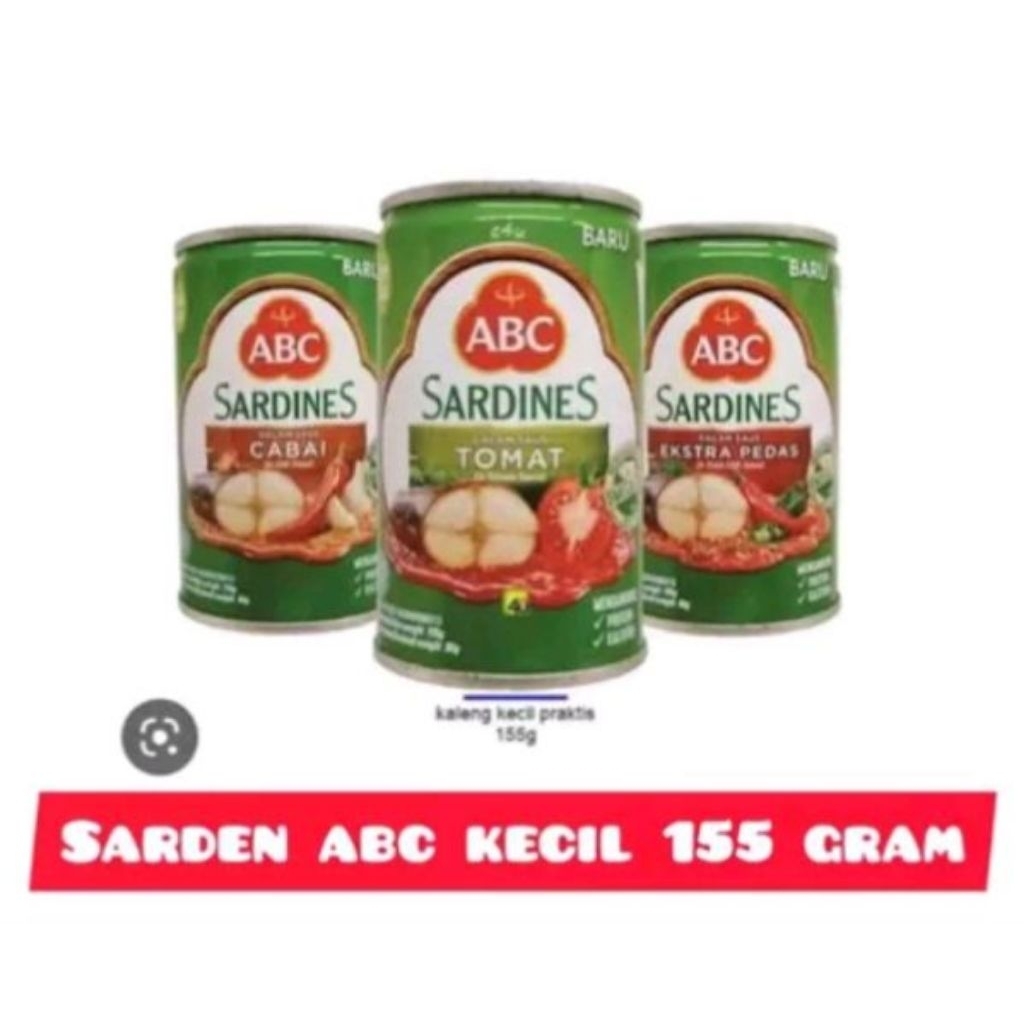 

sardines ABC 155gr sarden ABC