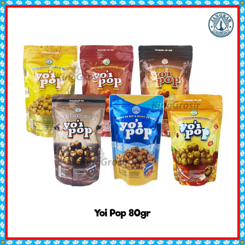 

Yoi Pop Popcorn Jagung Berondong 80gr