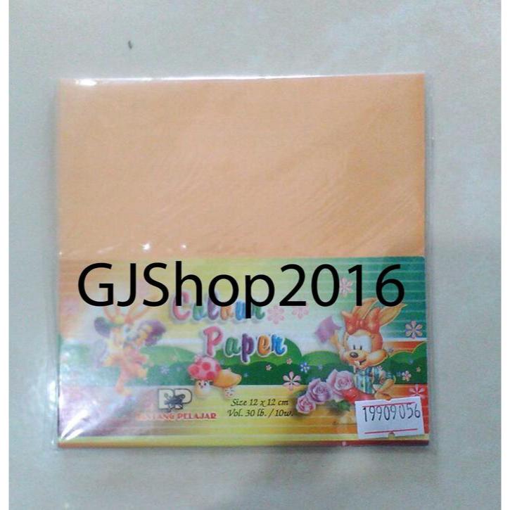 

Kertas Lipat Origami Bintang Pelajar 12 x 12 cm