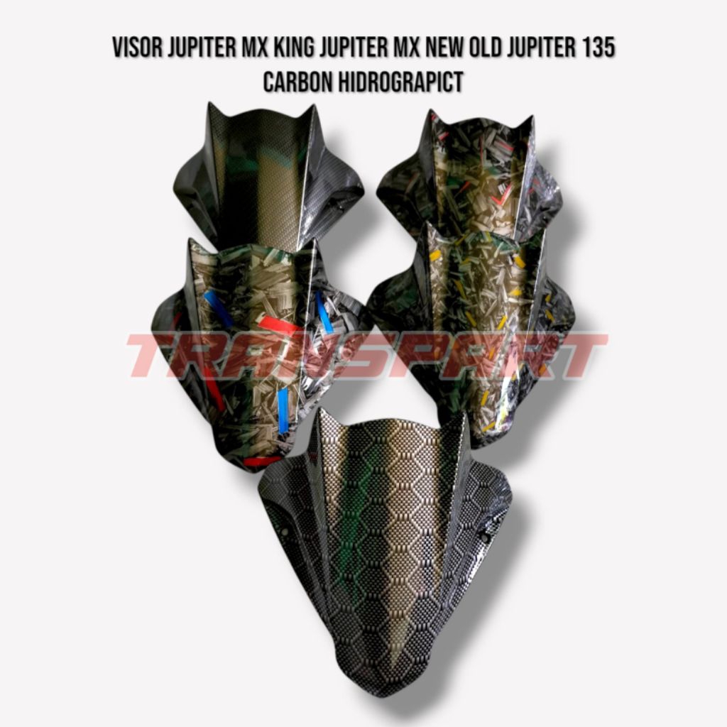 Visor Jupiter Mx King Jupiter Mx New Jupiter Mx Old Model Batman Carbon Hidrographict