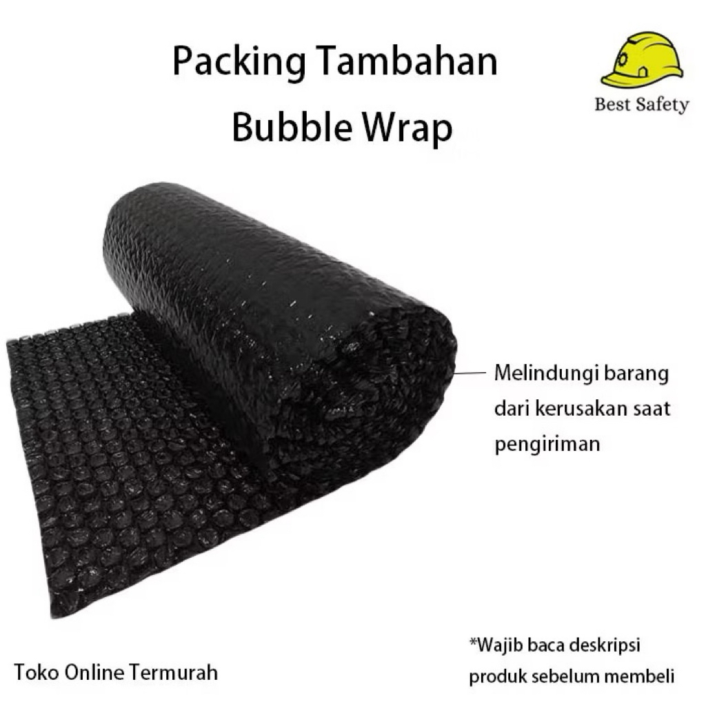 

BUBLE WRAP TAMBAHAN AGAR PACKING LEBIH AMAN