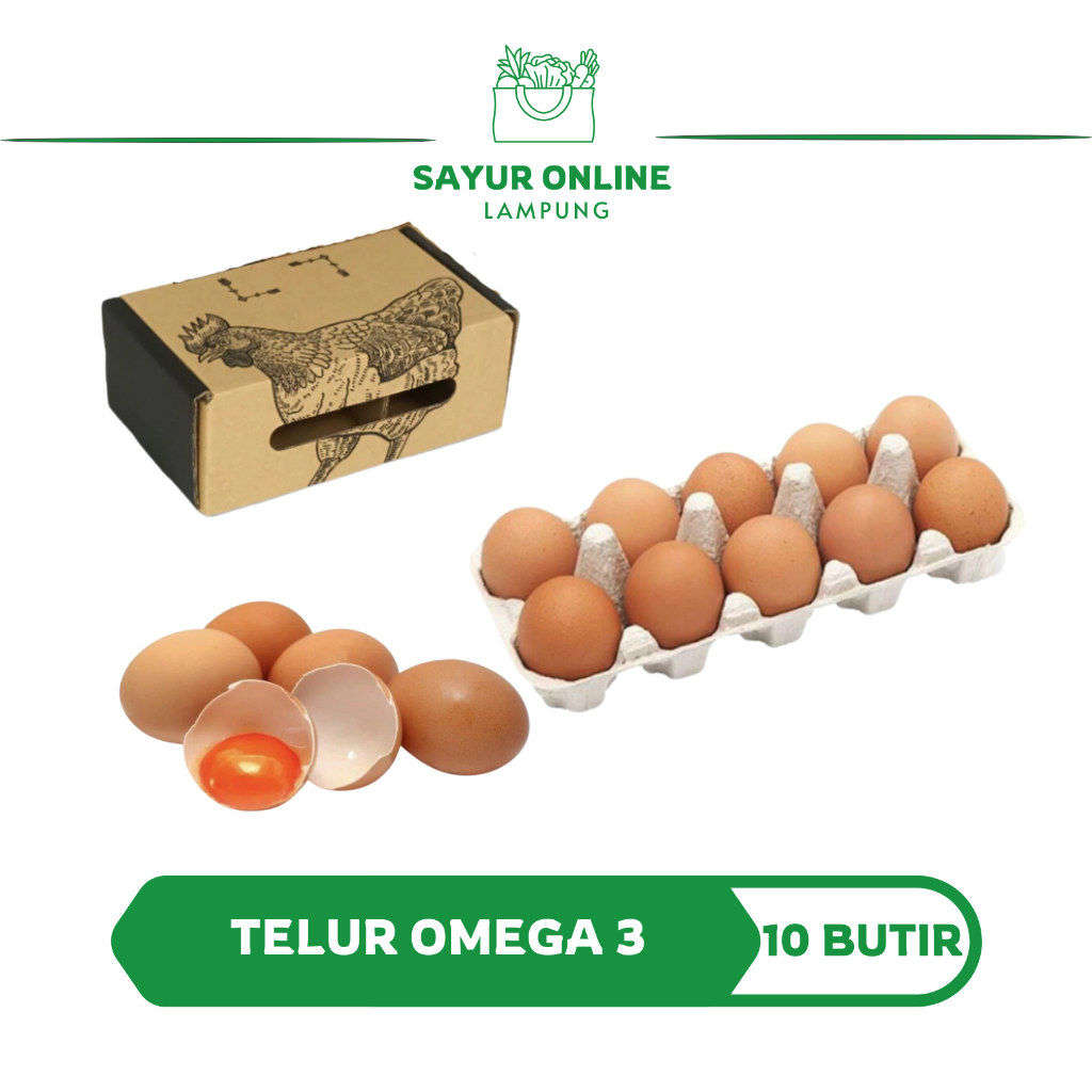 

Telur Ayam Omega 10 Butir - Sayur Online Lampung