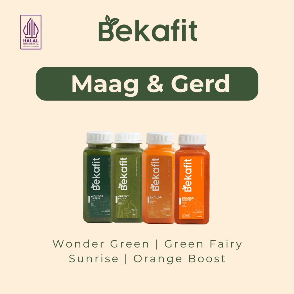 

Bekafit Maag & Gerd Set Cold Pressed Juice - Jus Mengatasi Masalah Maag Gerd