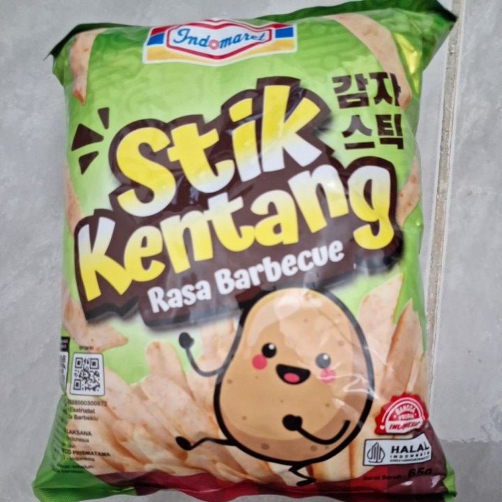

Stik Kentang Barbecue 65gr