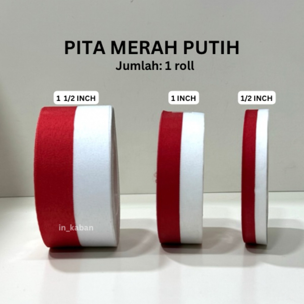 

PITA BENDERA MERAH PUTIH per ROLL
