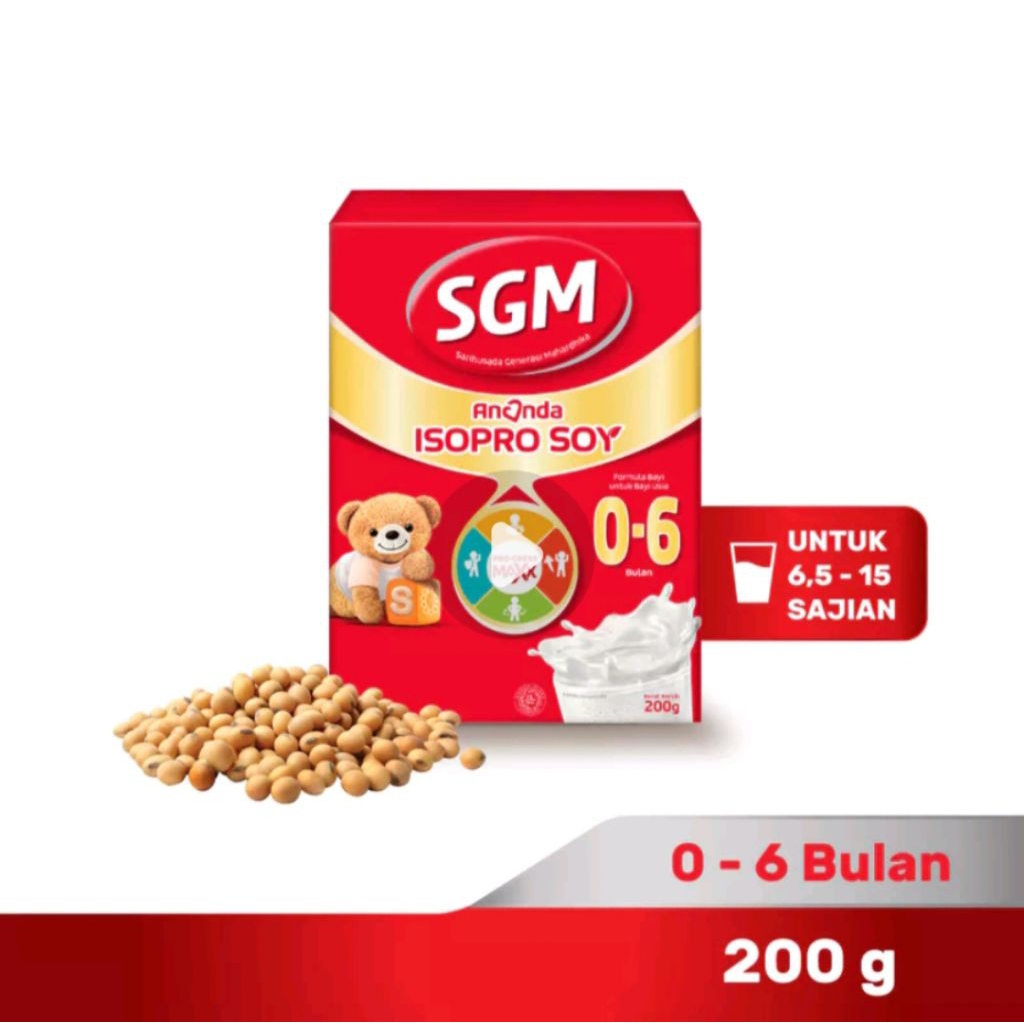 SGM Soya 0 - 6 Bulan