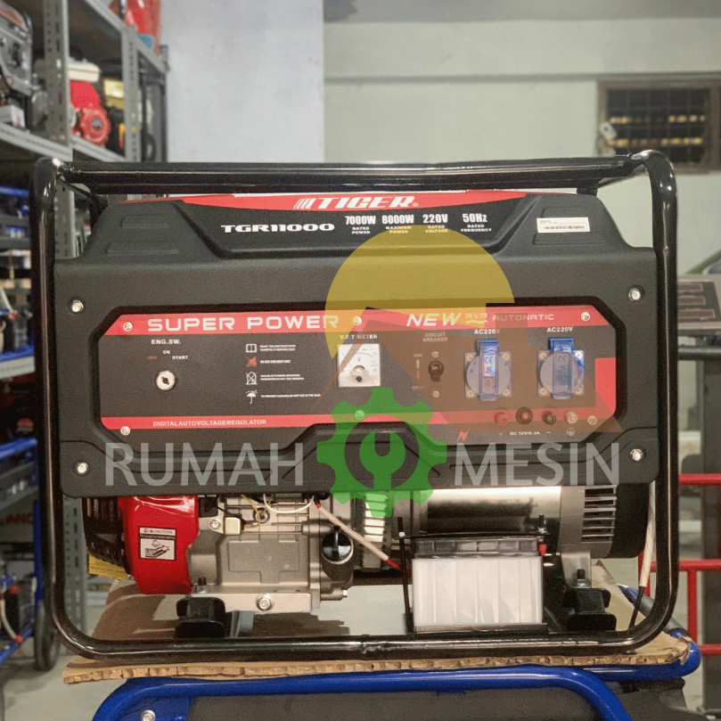 Genset Tiger TG 11000 Genset 8000 Watt Genset Tiger TG 8800 E 5000 Watt Tiger TG 10000 7000Watt Gens