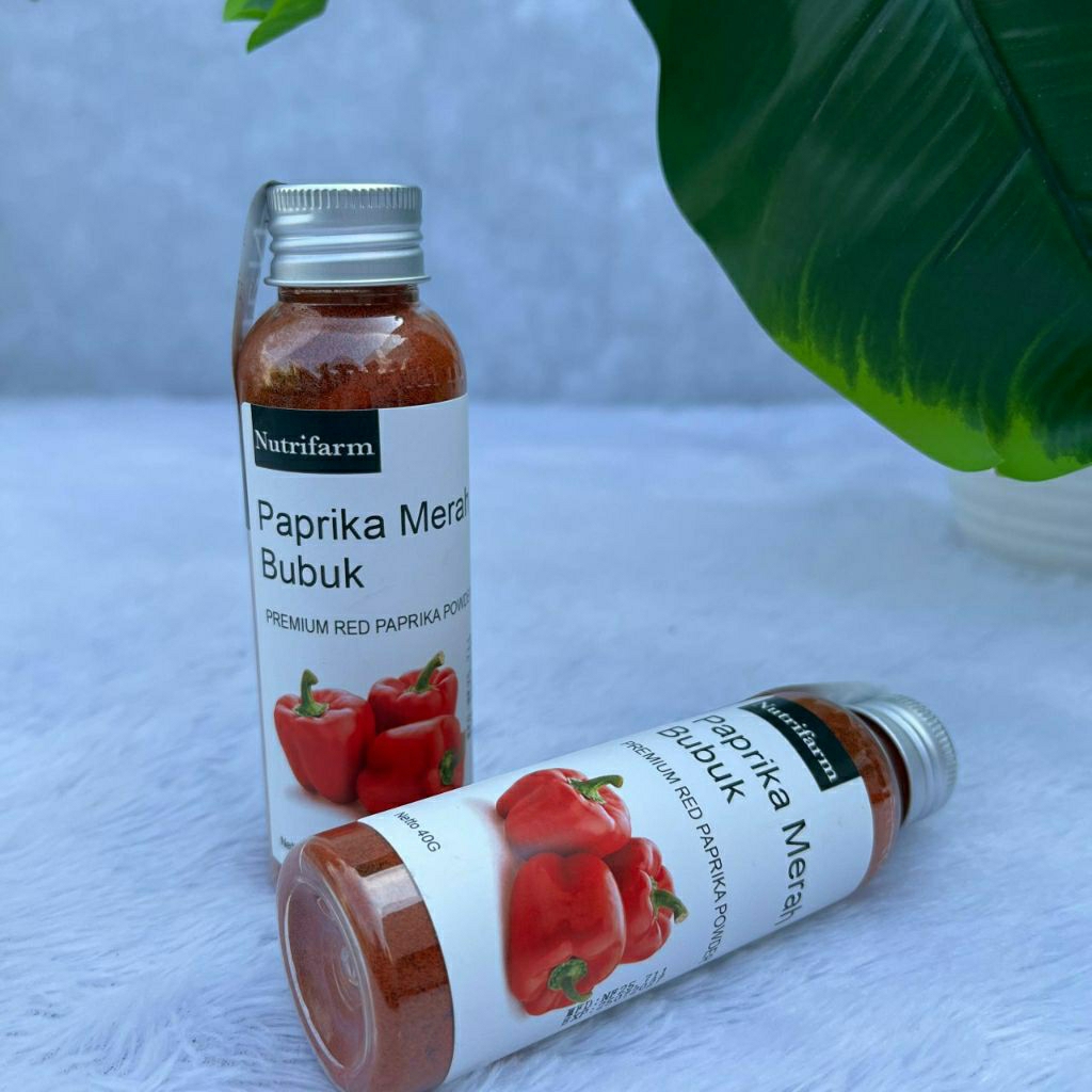 

NUTRIFARM PAPRIKA MERAH BUBUK|Paprika merah|paprika bubuk|Paprika|Bumbu Dapur|