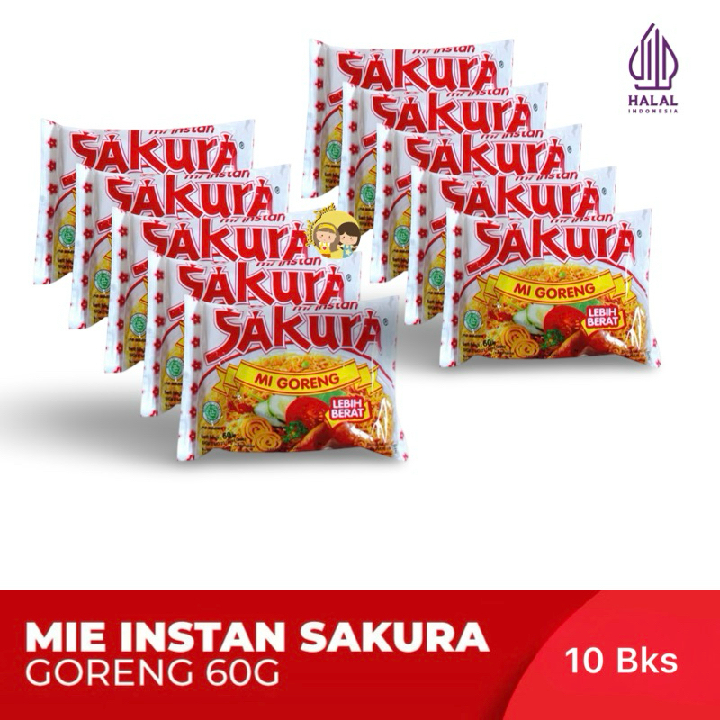 

SAKURA MIE GORENG ISI 10 PCS