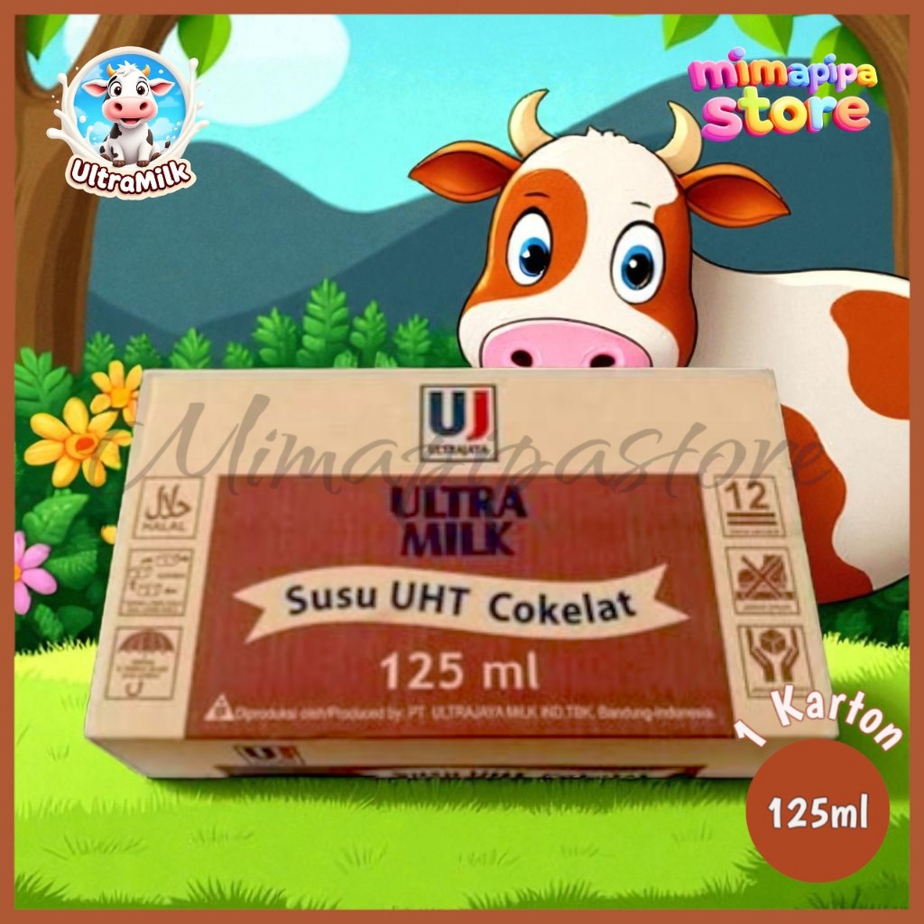

Ultra Milk UHT Varian Rasa 125ml - 1 Karton