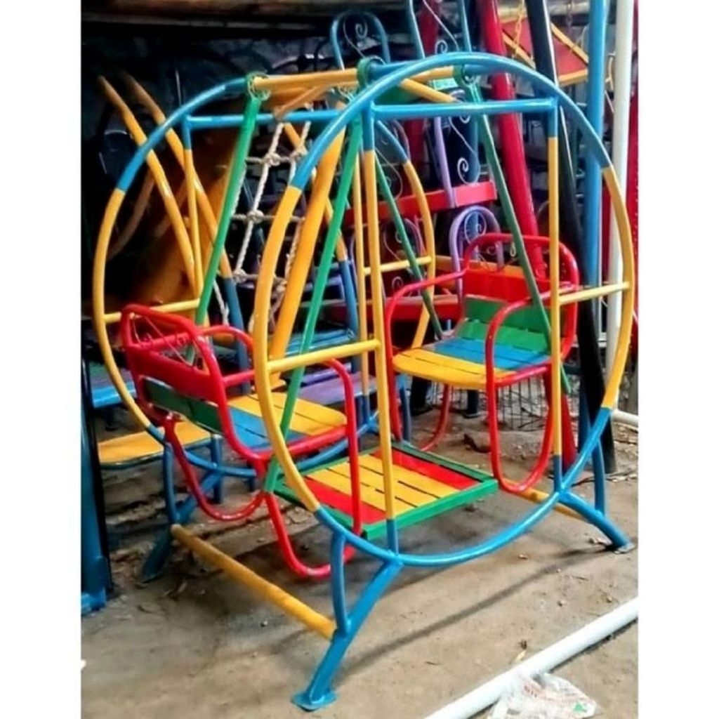 Ayunan Bulat Anak Tk Besi Model 1