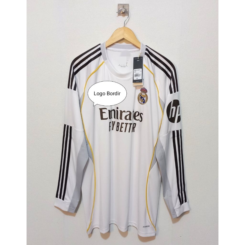 Long Sleeve/LS | Jersey Madrid Home LS New 2026 25 26 Grade Ori/Jersey GO/Jersey Import/Jersey Thail
