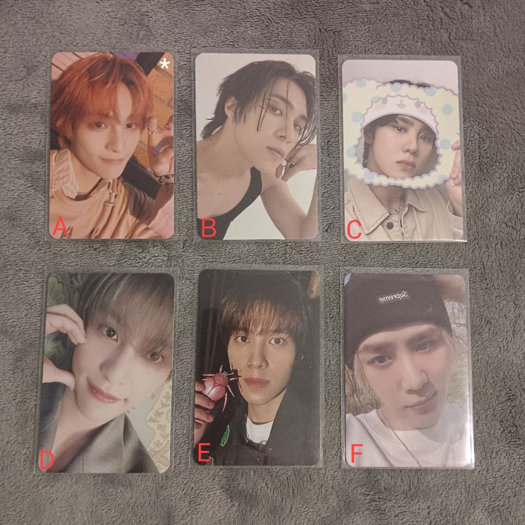 OFFICIAL PHOTOCARD PC WAYV KUN, HENDERY, YANGYANG - era On My Youth, Give Me That, NCT x Sanrio Rand