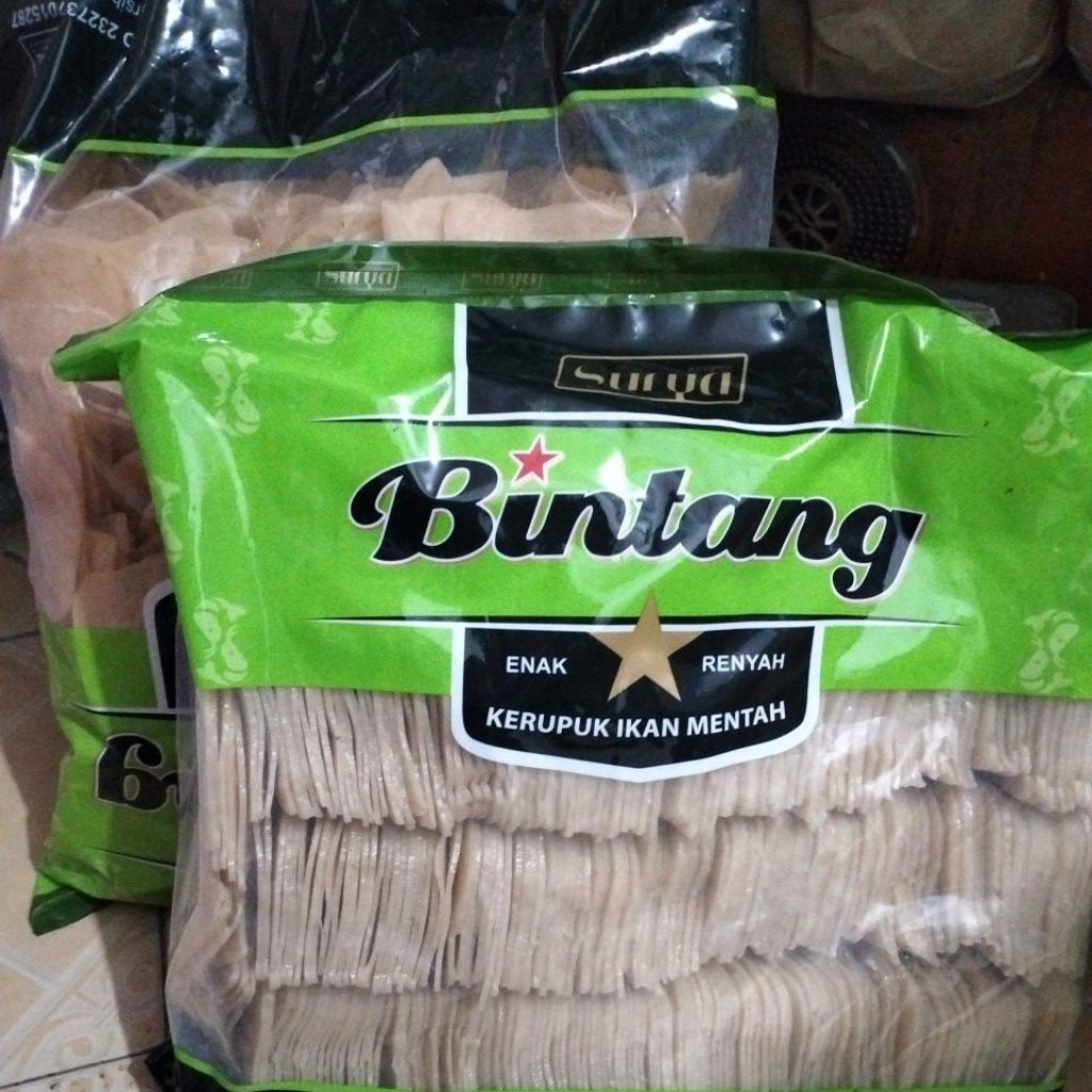 

kerupuk udang asli premium 1 bal