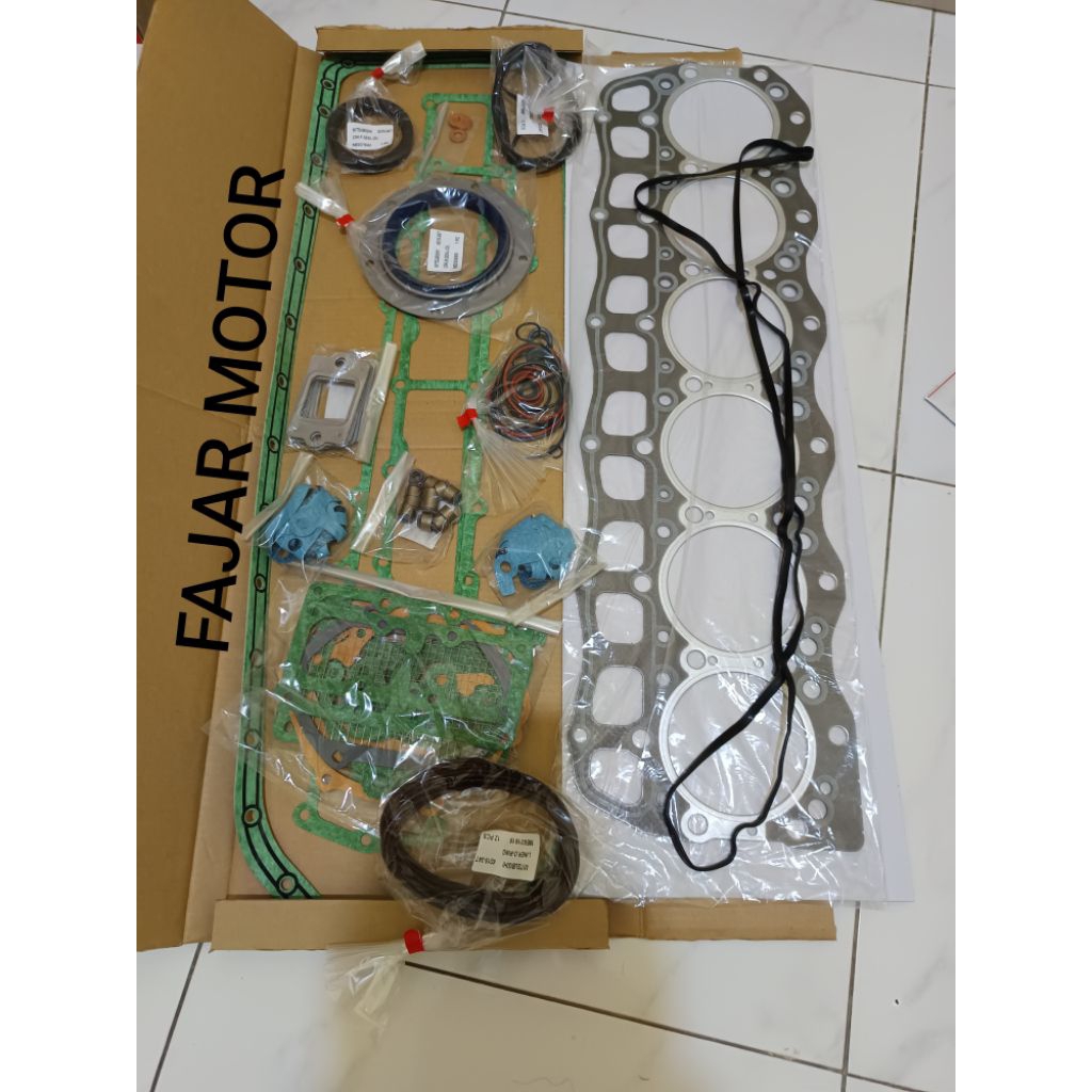 GASKET SET 6D15 T PAKING PAKICNG FULL SET FUSSO 6D15 TURBO 3AT