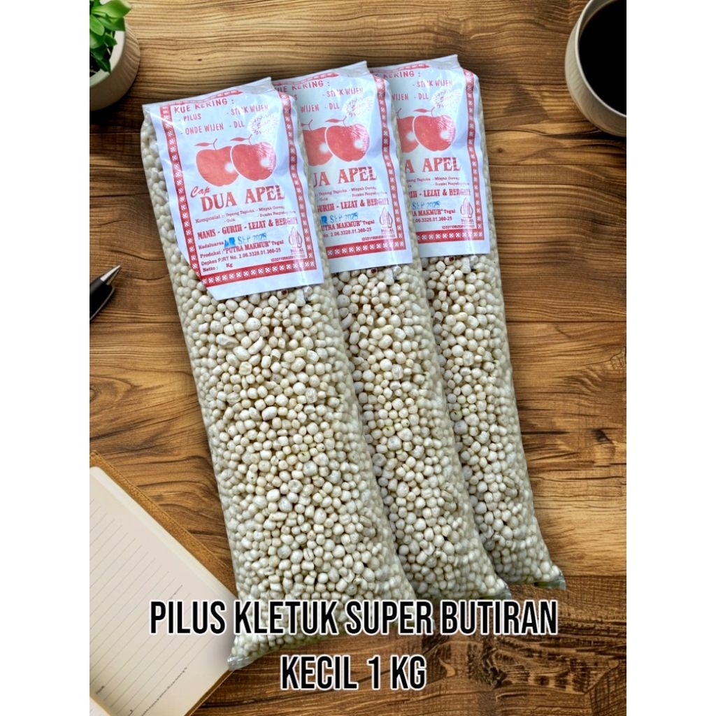 

pilus kletuk khas tegal dua apel isi 1 kg