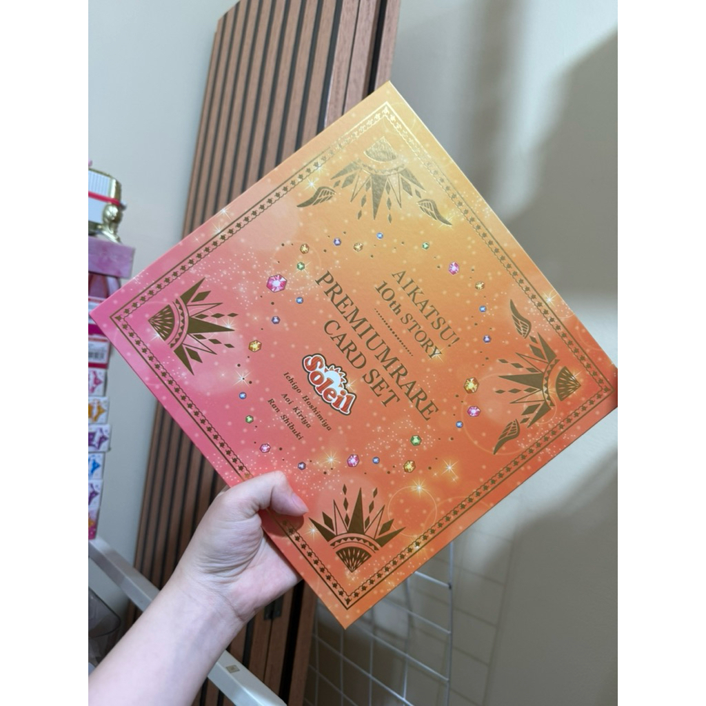 Aikatsu 10th Story Premium rare Card Set Soleil Ichigo aoi ran Roulette