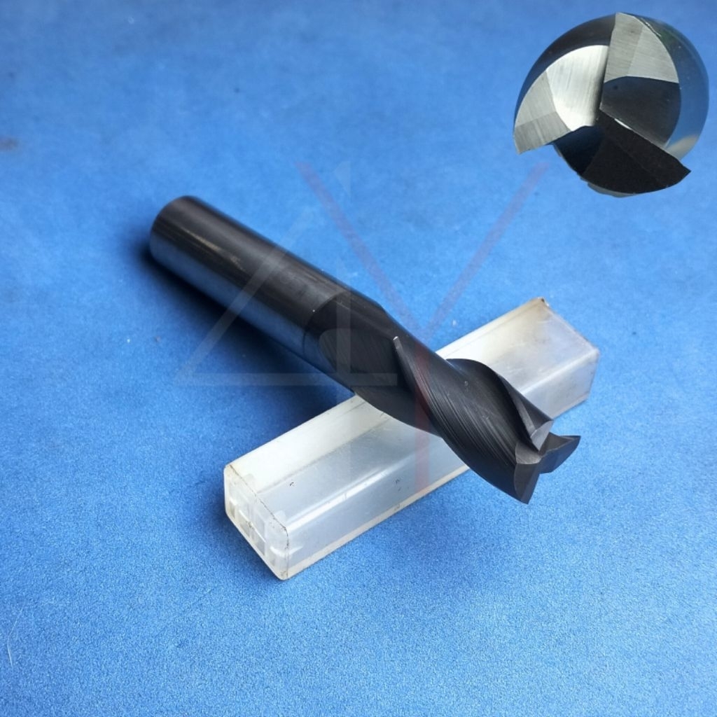 Endmill Carbide 12mm (3 flute) endmill mata frais 12 mm carbide seken