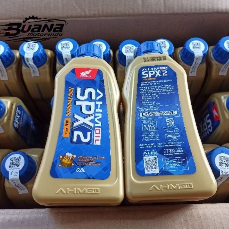Oli SPX 2 Matik Oil Mesin Spx2 SPX 2 MATIC 800ml AHM 0.8L ( 1 DUS )