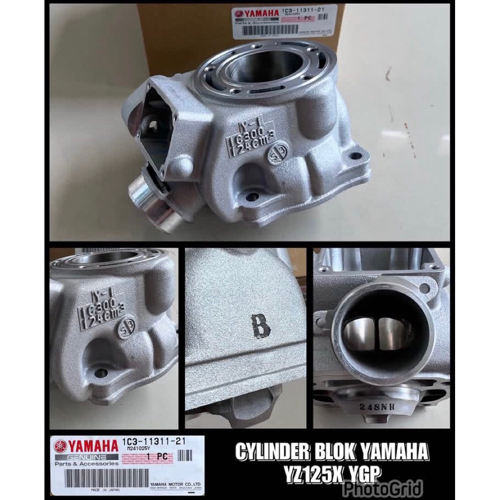cylinder blok yamaha yz125x ygp
