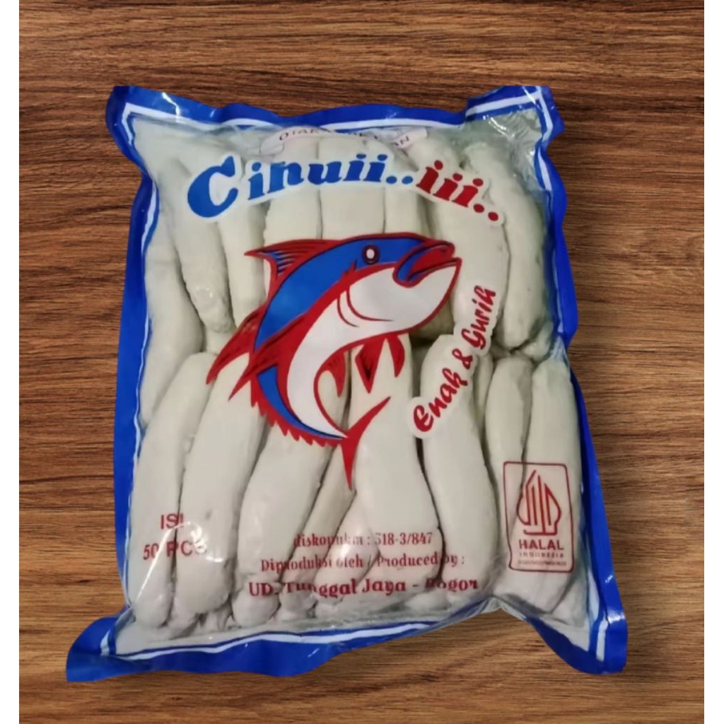 

otak otak mentah ikan merek cihuii isi 50 pcs perbungkus