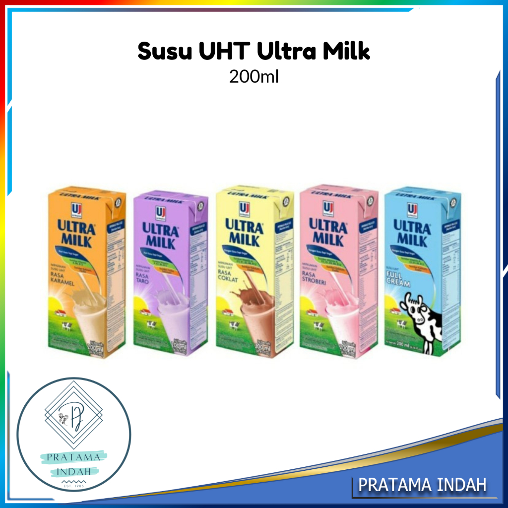 

Susu Ultra Milk 200ml - Harga 1 Dus (isi 24 Pcs)