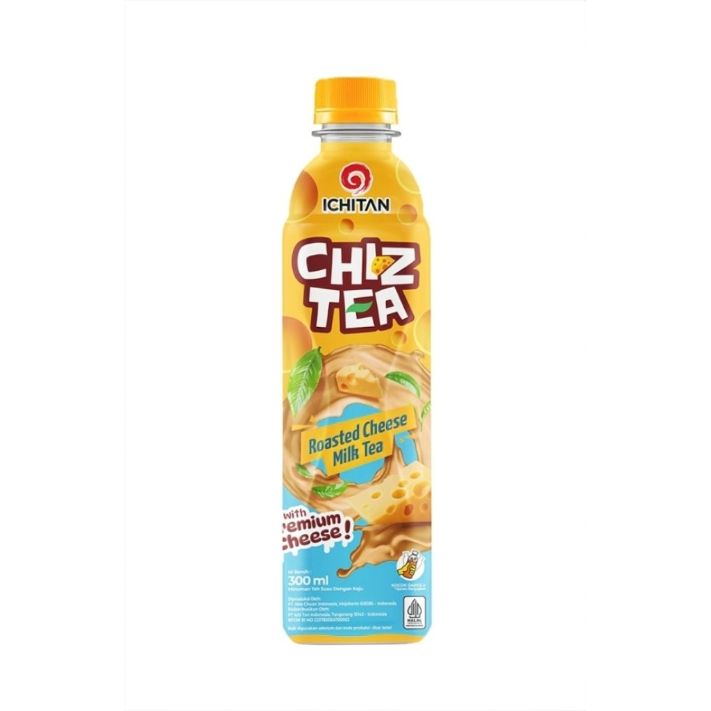 

Ichitan Chiz Tea Cheese Milk Tea 300ml - Minuman Teh Susu Keju