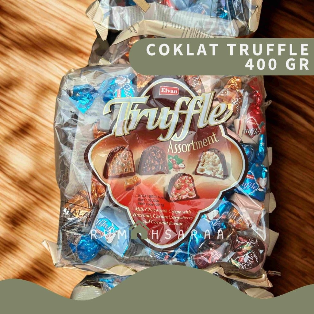 

COKLAT TRUFFLE TURKEY 400GR ORIGINAL TURKI