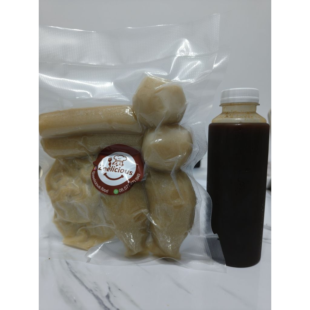 

(FROZEN) Pempek DOS kemasan vakum / pempek DOS frozen