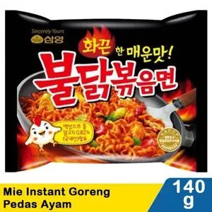 

Samyang Mie Instant Goreng Pedas Ayam 140G