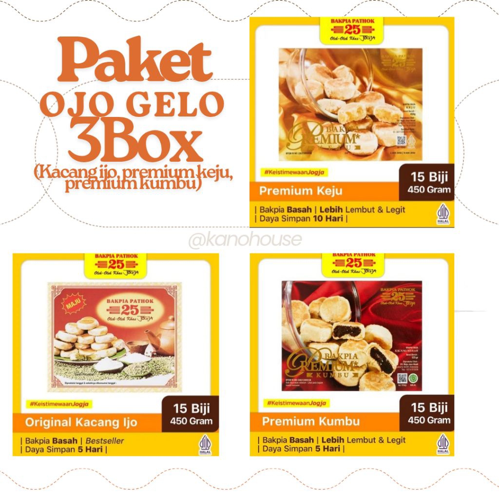 

BAKPIA PATHOK 25 ORIGINAL KHAS JOGJA |PAKET HEMAT PREMIUM- FREE VACCUM