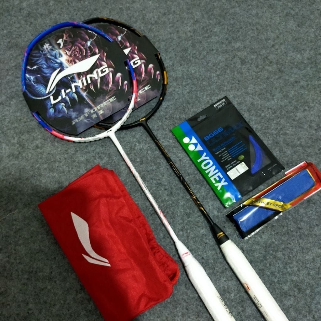 RAKET BADMINTON LINING TECTONIC 7 INSTIN/DRIVE/COMBAT/SEPESIAL TENSION 32LBS HEADY HAPY KUALITAS TER